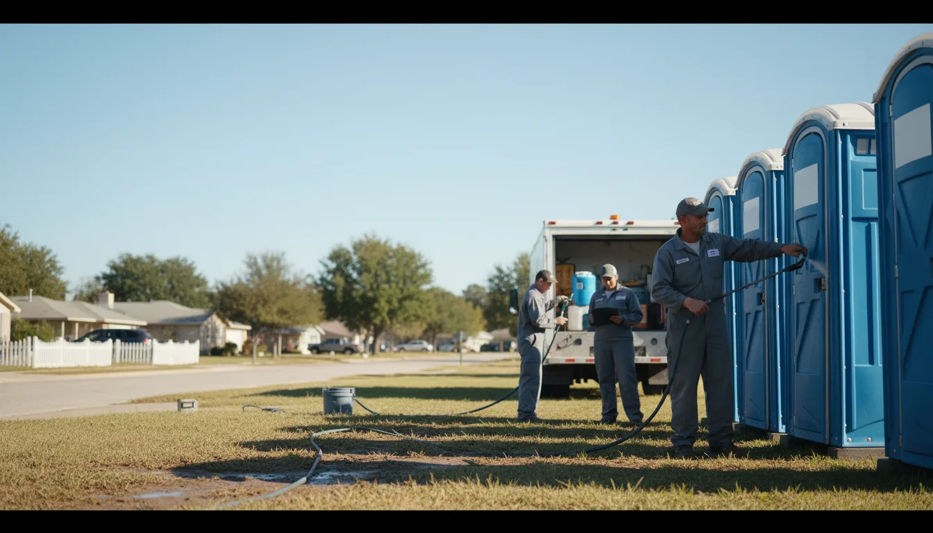 Long-Term Portable Toilet Rental in Melbourne, FL near me